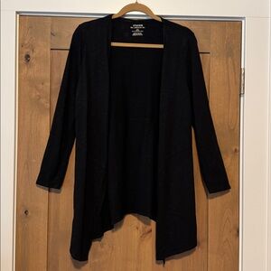 CHICOS The Ultimate T Collection Cardigan Womens 1/M Slub Cotton Modal Lagenlook